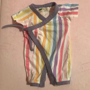 Monica + Andy Sweet Baby B Wrap Romper